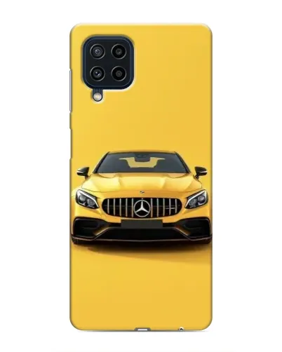 Чехол для Samsung Galaxy M32 с картинкой «Желтый Mercedes GT»