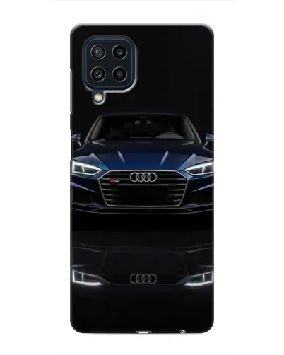 Чехол для Samsung Galaxy M32 с картинкой «Audi — ночное отражение» Чехол для Samsung Galaxy M32 с картинкой «Audi — ночное отражение»