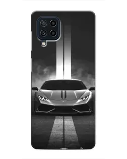 Чехол для Samsung Galaxy M32 с картинкой «Lamborghini симметрия дорог» Чехол для Samsung Galaxy M32 с картинкой «Lamborghini симметрия дорог»
