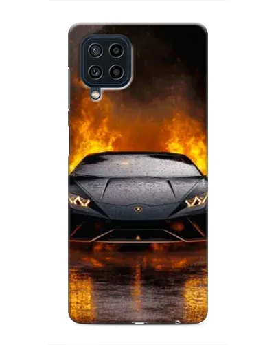 Чехол для Samsung Galaxy M32 с картинкой «Lamborghini в огне» Чехол для Samsung Galaxy M32 с картинкой «Lamborghini в огне»