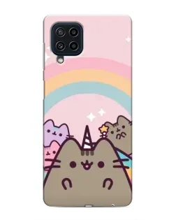 Чехол для Samsung Galaxy M32 с картинкой «Единорог Pusheen»
