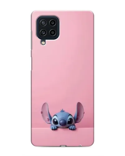 Чехол для Samsung Galaxy M32 с картинкой «Stitch выглядывает»