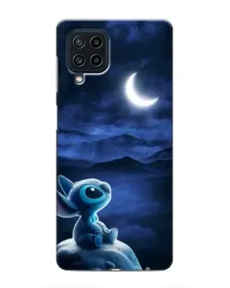 Чехол для Samsung Galaxy M32 с картинкой «Лунная ночь Стича»
