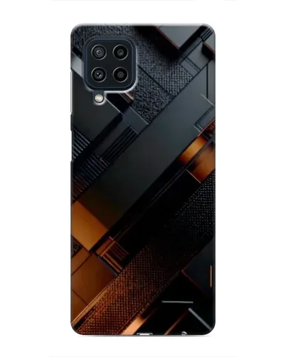 Чехол для Samsung Galaxy M32 с картинкой «Черные геометрические блоки» Чехол для Samsung Galaxy M32 с картинкой «Черные геометрические блоки»