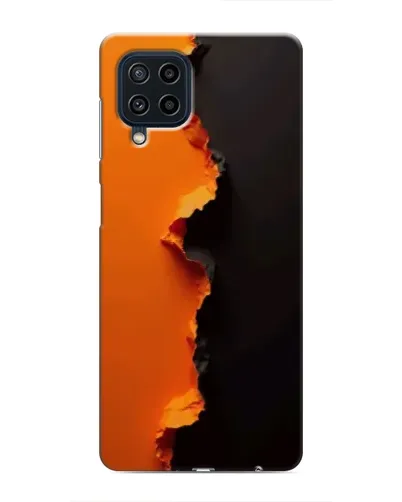 Чехол для Samsung Galaxy M32 с картинкой «Оранжевый разлом» Чехол для Samsung Galaxy M32 с картинкой «Оранжевый разлом»