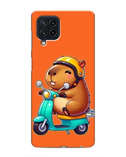 Чехол для Samsung Galaxy M32 с картинкой «Капибара на скутере» Чехол для Samsung Galaxy M32 с картинкой «Капибара на скутере»