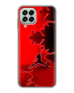 Чехол для Samsung Galaxy M33 (5G) (M336B) с картинкой «Jordan Red Smoke» Чехол для Samsung Galaxy M33 (5G) (M336B) с картинкой «Jordan Red Smoke»