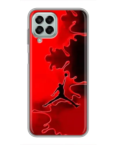 Чехол для Samsung Galaxy M33 (5G) (M336B) с картинкой «Jordan Red Smoke» Чехол для Samsung Galaxy M33 (5G) (M336B) с картинкой «Jordan Red Smoke»