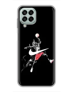 Чехол для Samsung Galaxy M33 (5G) (M336B) с картинкой «Jordan Jumpman» Чехол для Samsung Galaxy M33 (5G) (M336B) с картинкой «Jordan Jumpman»