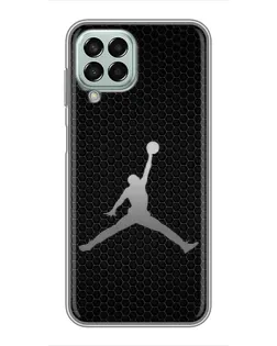 Чехол для Samsung Galaxy M33 (5G) (M336B) с картинкой «Jordan Dark Carbon» Чехол для Samsung Galaxy M33 (5G) (M336B) с картинкой «Jordan Dark Carbon»
