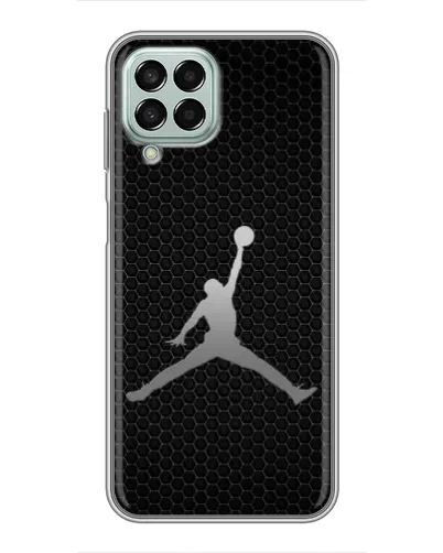 Чехол для Samsung Galaxy M33 (5G) (M336B) с картинкой «Jordan Dark Carbon» Чехол для Samsung Galaxy M33 (5G) (M336B) с картинкой «Jordan Dark Carbon»