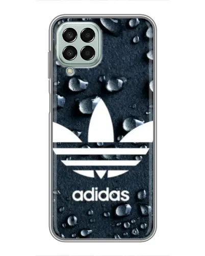 Чехол для Samsung Galaxy M33 (5G) (M336B) с картинкой «Adidas Trefoil Blue» Чехол для Samsung Galaxy M33 (5G) (M336B) с картинкой «Adidas Trefoil Blue»