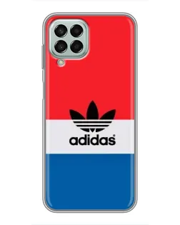 Чехол для Samsung Galaxy M33 (5G) (M336B) с картинкой «Ретро блоки Adidas» Чехол для Samsung Galaxy M33 (5G) (M336B) с картинкой «Ретро блоки Adidas»