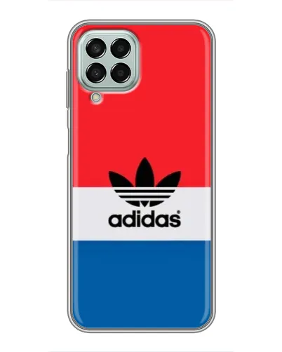 Чехол для Samsung Galaxy M33 (5G) (M336B) с картинкой «Ретро блоки Adidas» Чехол для Samsung Galaxy M33 (5G) (M336B) с картинкой «Ретро блоки Adidas»