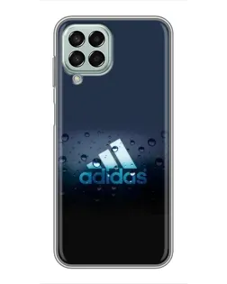 Чехол для Samsung Galaxy M33 (5G) (M336B) с картинкой «Adidas Water Drops» Чехол для Samsung Galaxy M33 (5G) (M336B) с картинкой «Adidas Water Drops»