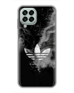 Чехол для Samsung Galaxy M33 (5G) (M336B) с картинкой «Абстрактный дым Adidas» Чехол для Samsung Galaxy M33 (5G) (M336B) с картинкой «Абстрактный дым Adidas»