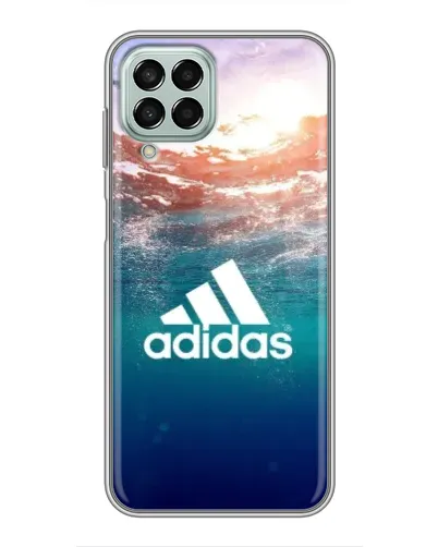 Чехол для Samsung Galaxy M33 (5G) (M336B) с картинкой «Океанская глубина адидас» Чехол для Samsung Galaxy M33 (5G) (M336B) с картинкой «Океанская глубина адидас»