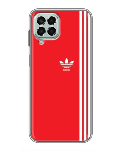 Чехол для Samsung Galaxy M33 (5G) (M336B) с картинкой «Красный минимализм Adidas» Чехол для Samsung Galaxy M33 (5G) (M336B) с картинкой «Красный минимализм Adidas»