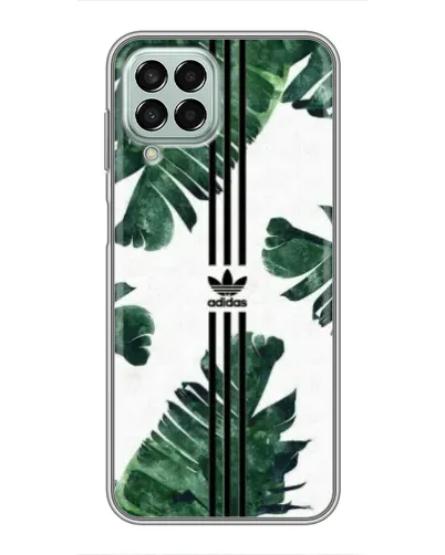 Чехол для Samsung Galaxy M33 (5G) (M336B) с картинкой «Пальмовые листья адидас» Чехол для Samsung Galaxy M33 (5G) (M336B) с картинкой «Пальмовые листья адидас»