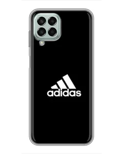 Чехол для Samsung Galaxy M33 (5G) (M336B) с картинкой «Черная классика Adidas»