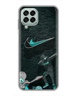 Чехол для Samsung Galaxy M33 (5G) (M336B) с картинкой «Спортивный арт Nike»