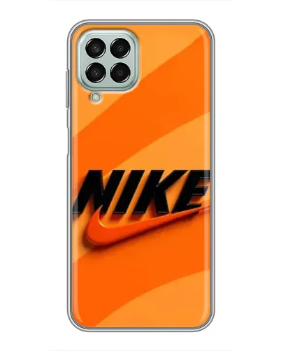 Чехол для Samsung Galaxy M33 (5G) (M336B) с картинкой «Оранжевый драйв Nike»