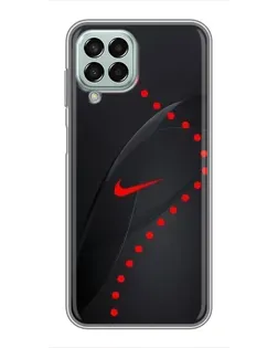 Чехол для Samsung Galaxy M33 (5G) (M336B) с картинкой «Абстрактный дизайн Nike»