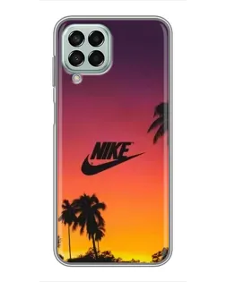 Чехол для Samsung Galaxy M33 (5G) (M336B) с картинкой «Nike на закате солнца»