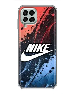 Чехол для Samsung Galaxy M33 (5G) (M336B) с картинкой «Градиентный принт Найк»