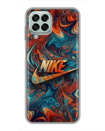 Чехол для Samsung Galaxy M33 (5G) (M336B) с картинкой «Nike в абстракции»