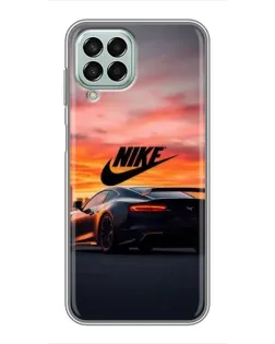 Чехол для Samsung Galaxy M33 (5G) (M336B) с картинкой «Nike и суперкар»