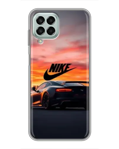 Чехол для Samsung Galaxy M33 (5G) (M336B) с картинкой «Nike и суперкар»