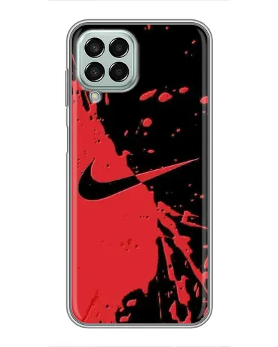 Чехол для Samsung Galaxy M33 (5G) (M336B) с картинкой «Красные брызги Nike» Чехол для Samsung Galaxy M33 (5G) (M336B) с картинкой «Красные брызги Nike»