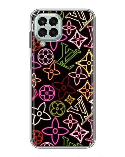 Чехол для Samsung Galaxy M33 (5G) (M336B) с картинкой «Неоновый микс Nike» Чехол для Samsung Galaxy M33 (5G) (M336B) с картинкой «Неоновый микс Nike»