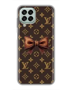 Чехол для Samsung Galaxy M33 (5G) (M336B) с картинкой «LV с бантом»