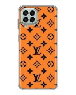 Чехол для Samsung Galaxy M33 (5G) (M336B) с картинкой «Оранжевый стиль LV»