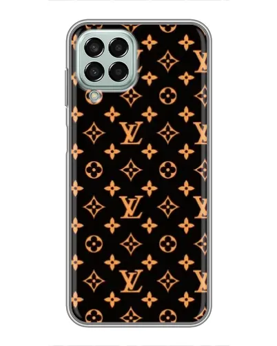 Чехол для Samsung Galaxy M33 (5G) (M336B) с картинкой «Золотая монограмма LV» Чехол для Samsung Galaxy M33 (5G) (M336B) с картинкой «Золотая монограмма LV»