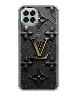 Чехол для Samsung Galaxy M33 (5G) (M336B) с картинкой «Кожаная текстура LV»