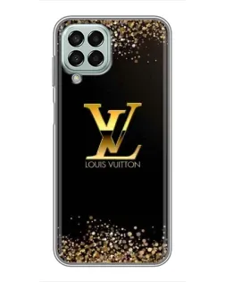 Чехол для Samsung Galaxy M33 (5G) (M336B) с картинкой «LV — золотые искры»