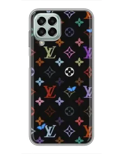Чехол для Samsung Galaxy M33 (5G) (M336B) с картинкой «Цветная монограмма LV»
