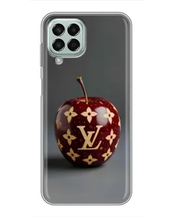 Чехол для Samsung Galaxy M33 (5G) (M336B) с картинкой «Красное яблоко LV»