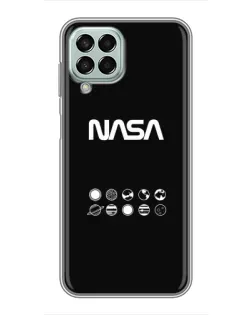 Чехол для Samsung Galaxy M33 (5G) (M336B) с картинкой «NASA — технический принт»