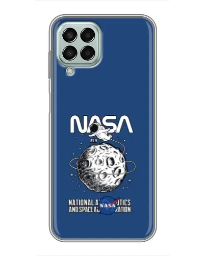 Чехол для Samsung Galaxy M33 (5G) (M336B) с картинкой «NASA — лунная миссия» Чехол для Samsung Galaxy M33 (5G) (M336B) с картинкой «NASA — лунная миссия»