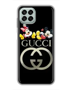 Чехол для Samsung Galaxy M33 (5G) (M336B) с картинкой «Gucci — герои Disney»