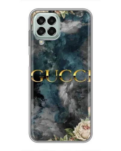 Чехол для Samsung Galaxy M33 (5G) (M336B) с картинкой «Абстрактные цветы Gucci» Чехол для Samsung Galaxy M33 (5G) (M336B) с картинкой «Абстрактные цветы Gucci»