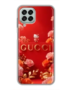 Чехол для Samsung Galaxy M33 (5G) (M336B) с картинкой «Gucci — золотой сад»