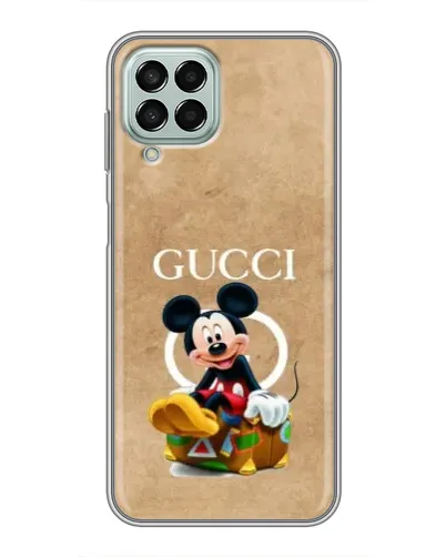 Чехол для Samsung Galaxy M33 (5G) (M336B) с картинкой «Микки Маус Gucci — крафт» Чехол для Samsung Galaxy M33 (5G) (M336B) с картинкой «Микки Маус Gucci — крафт»