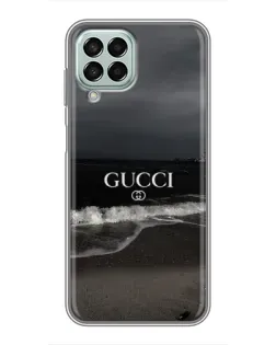 Чехол для Samsung Galaxy M33 (5G) (M336B) с картинкой «Gucci — морской прибой»