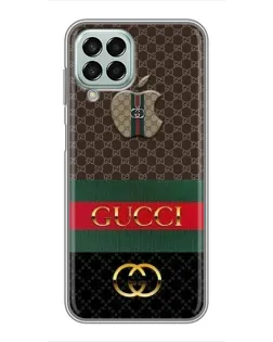 Чехол для Samsung Galaxy M33 (5G) (M336B) с картинкой «Gucci — брендированный десерт»