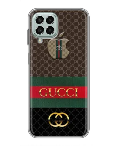 Чехол для Samsung Galaxy M33 (5G) (M336B) с картинкой «Gucci — брендированный десерт» Чехол для Samsung Galaxy M33 (5G) (M336B) с картинкой «Gucci — брендированный десерт»